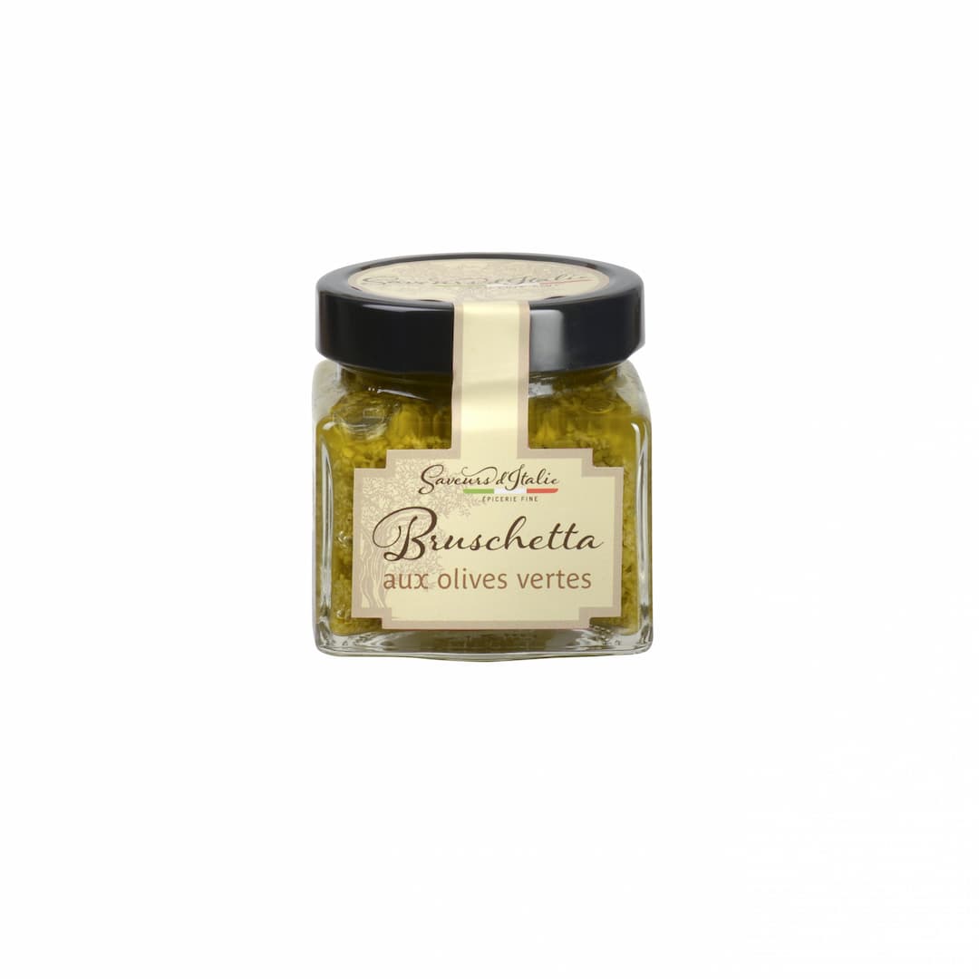 BRUSCHETTA AUX OLIVES VERTES 180G